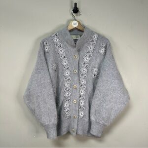 Vintage 70s Mohair Cardigan